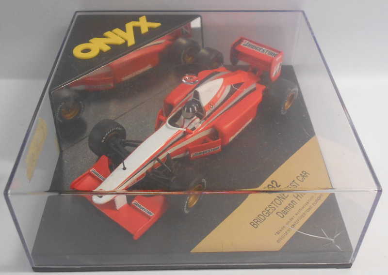 Onyx 1/43 Scale - 292 BRIDGESTONE TEST CAR DAMON HILL Onyx 1/43 Scale - 292 BRIDGESTONE TEST CAR DAMON HILL