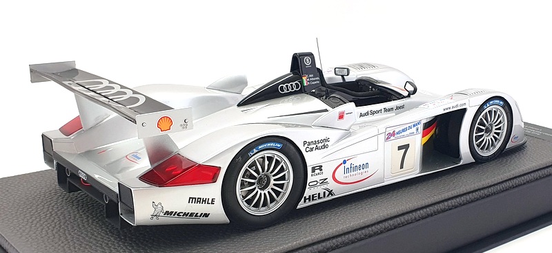 Top Marques 1/18 Scale TOP106B Audi R8 NR.7 Le Mans 2000 - Silver