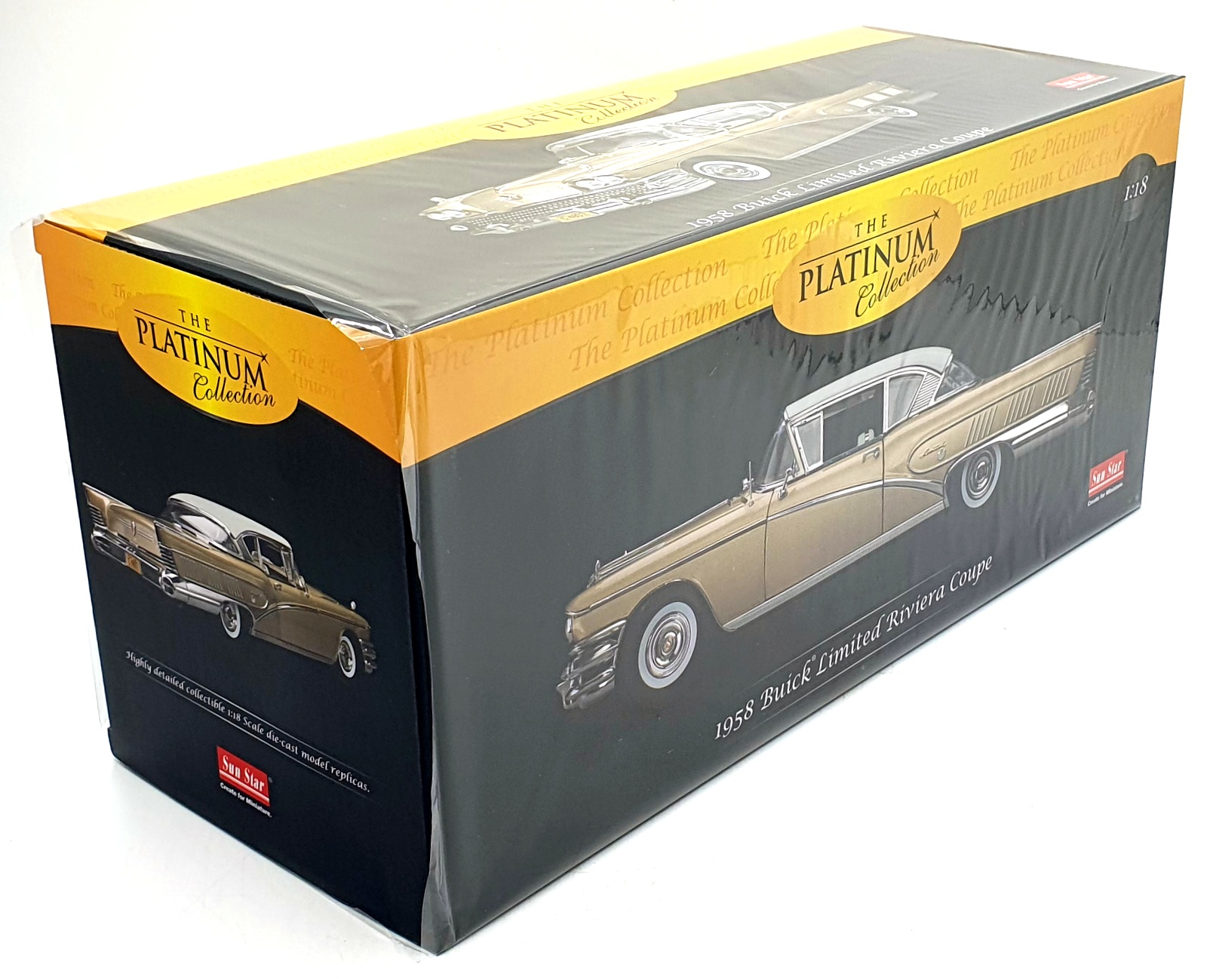 Sun Star 1/18 Diecast 4807 - 1958 Buick Limited Riviera Coupe