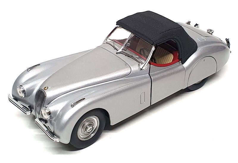Franklin Mint 1/24 Scale B11XH26 - 1952 Jaguar XK120 - Silver | eBay
