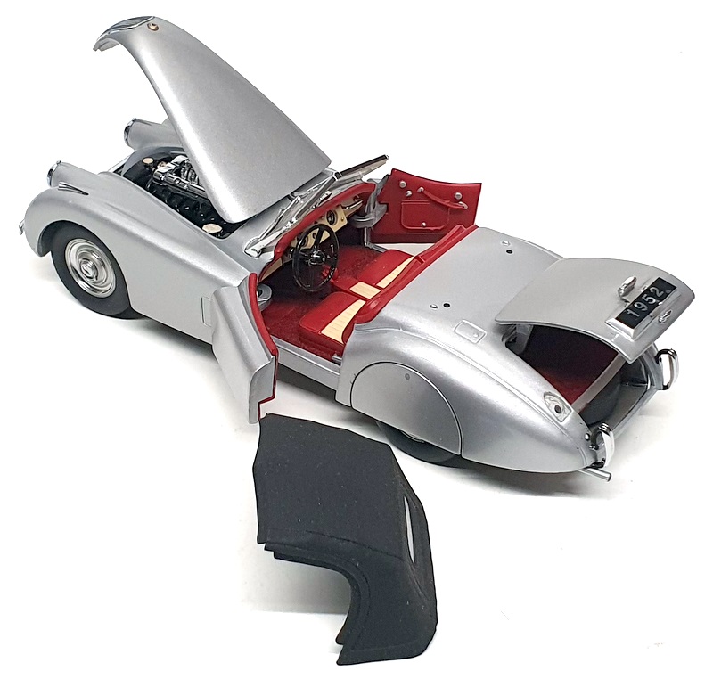 Franklin Mint 1/24 Scale B11XH26 - 1952 Jaguar XK120 - Silver | eBay