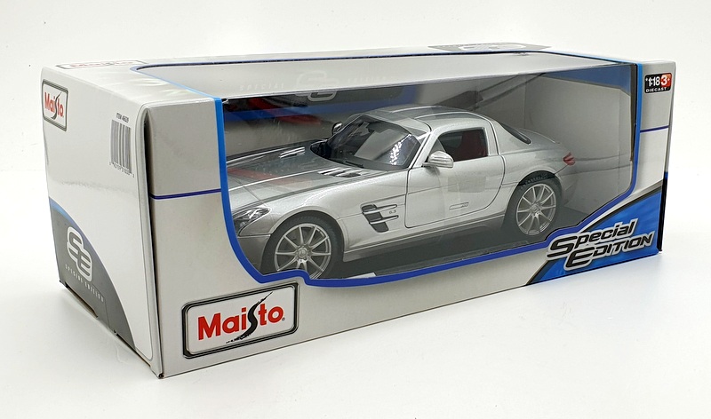 Maisto 1/18 Scale Diecast 46629 - Mercedes-Benz SLS AMG