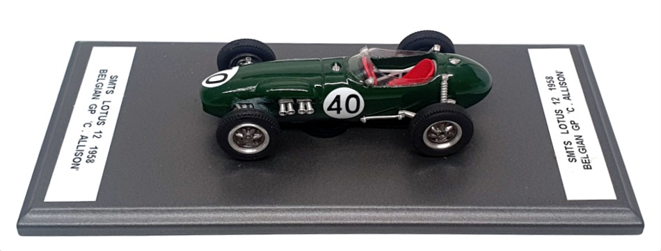 SMTS 1/43 Scale RL94 - F1 Lotus 12 #40 Belgian GP 1958 C. Allison