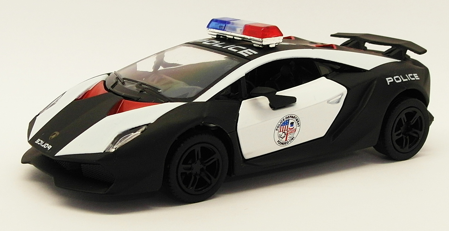 pull back police car toy