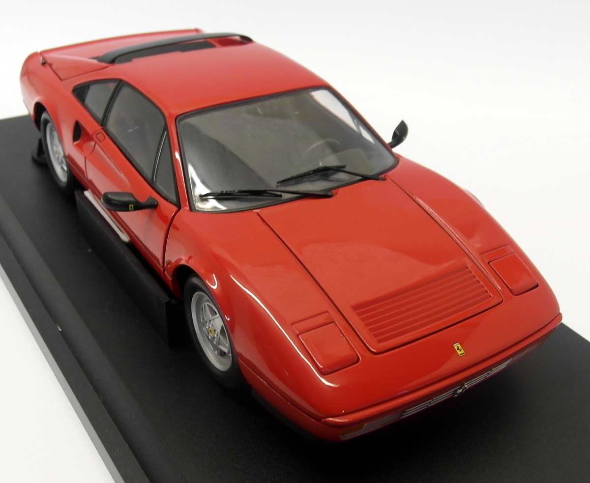 Kyosho 1/18 Scale - 08183R Ferrari 328 GTB 1988 Rosso Red - Window box