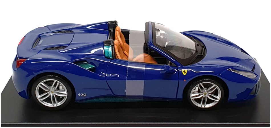 Atlas 1/24 Scale PFG5 - 1950 Ferrari 488 Inspired By 166 Touring Barchetta Blue