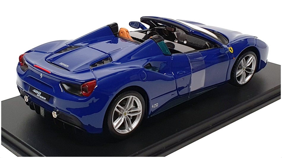 Atlas 1/24 Scale PFG5 - 1950 Ferrari 488 Inspired By 166 Touring Barchetta Blue