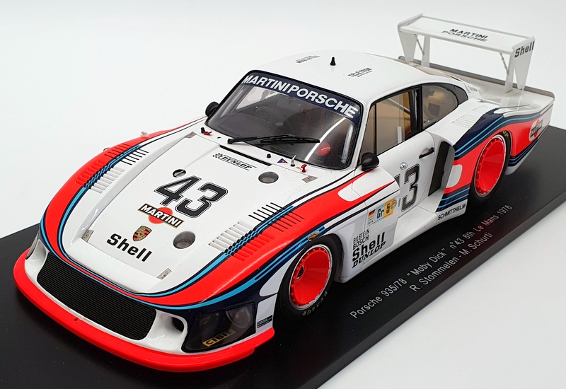 Spark Model 1/18 Scale 18S030 - 1978 Porsche 935/78 Moby Dick #43