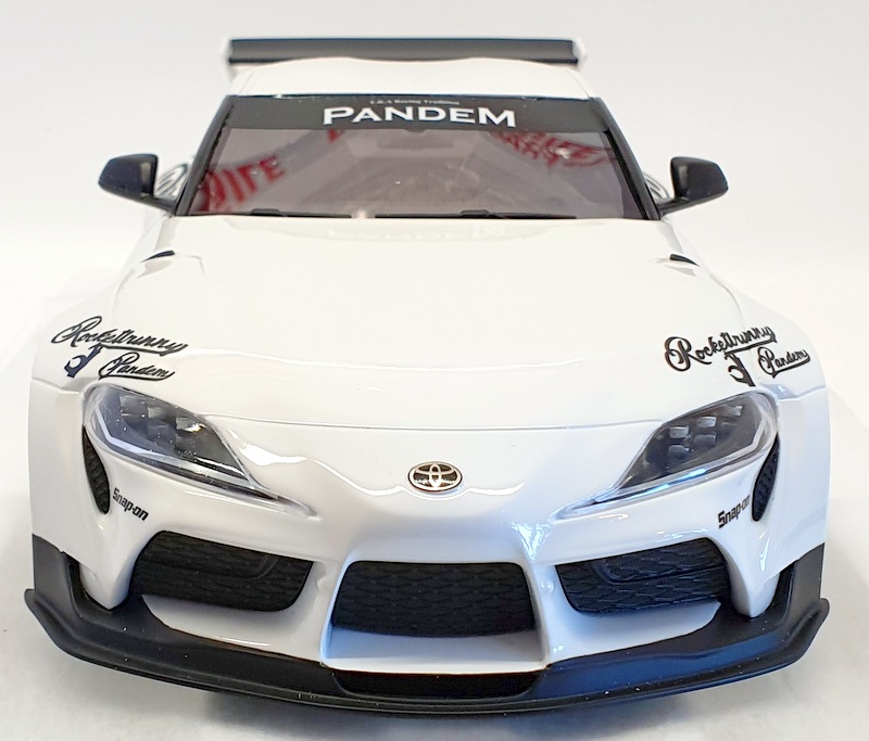 Top Speed 1/18 Scale TS0294 - Toyota GR Supra V1.0 Pandem - White
