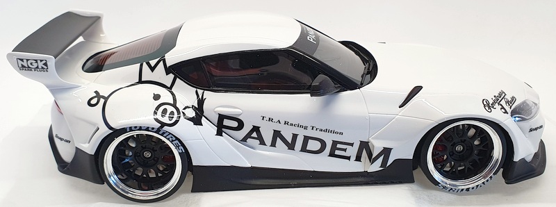 Top Speed 1/18 Scale TS0294 - Toyota GR Supra V1.0 Pandem - White