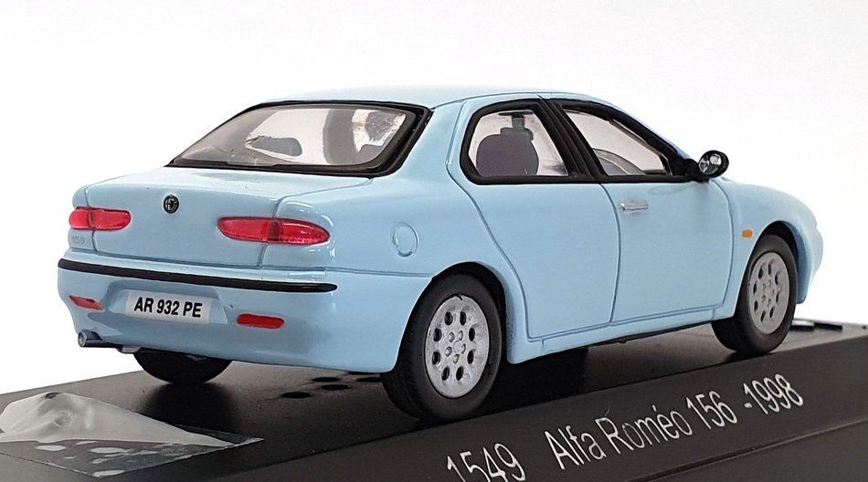 Solido 1/43 Scale Diecast 1549 - 1998 Alfa Romeo 156 - Light Blue