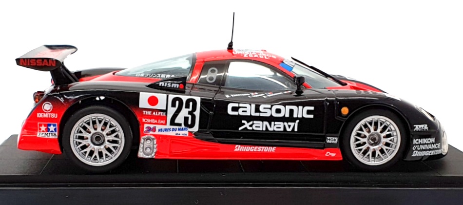 Tamiya 1/43 Scale 23506 - Nissan R390 GT1 #23 Le Mans - Red/Black
