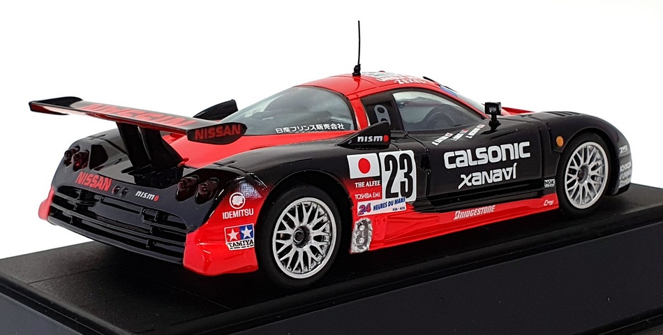 Tamiya 1/43 Scale 23506 - Nissan R390 GT1 #23 Le Mans - Red/Black