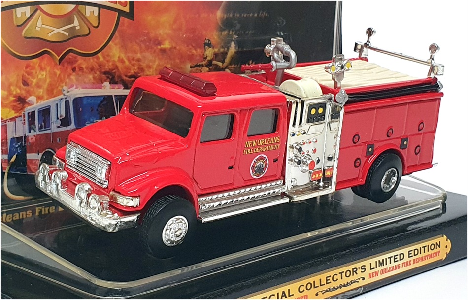 Road Champs 14cm Long 42018 - New Orleans Fire Engine Truck