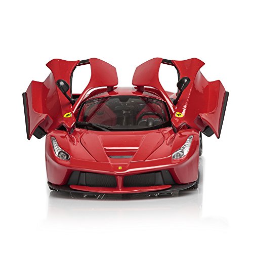 Burago 1/18 Scale Diecast 18-16001R Ferrari LaFerrari Supercar Red Black Wheels