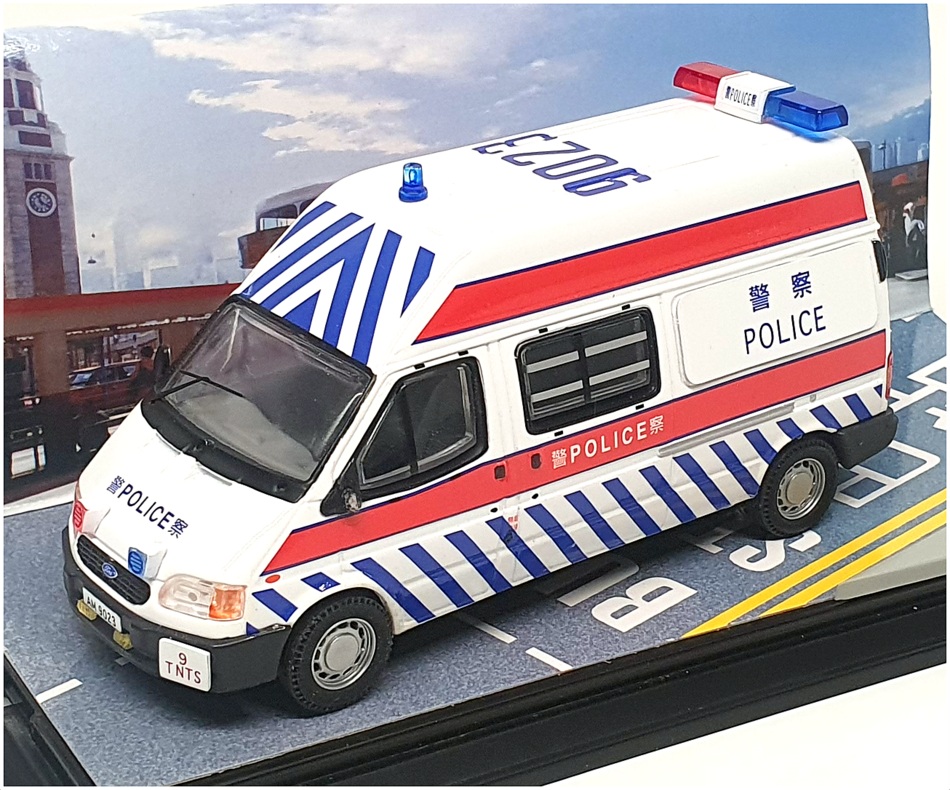 Collector's Model C'sm 1/43 Scale CM-FT5001 Ford Transit Van HK Police 9023