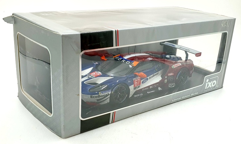 IXO Models 1/18 Scale FGT18108 - Ford GT #67 24H Daytona 2018 - Briscoe