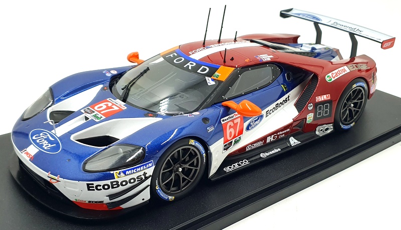 IXO Models 1/18 Scale FGT18108 - Ford GT #67 24H Daytona 2018 - Briscoe