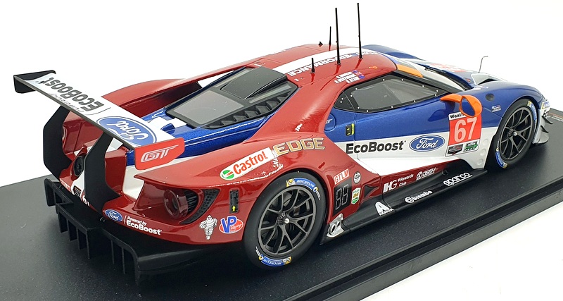 IXO Models 1/18 Scale FGT18108 - Ford GT #67 24H Daytona 2018 - Briscoe