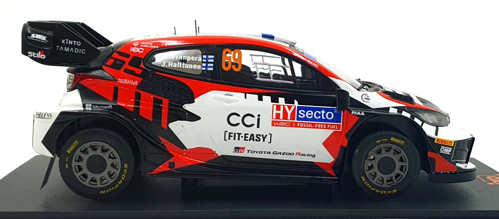 Ixo 1/18 Scale 18RMC218.22 - Toyota GR Yaris Rally1 Hybrid #69