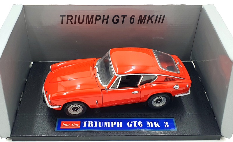 Sun Star 1/18 Scale Diecast 1058 - Triumph GT6 Mk 3