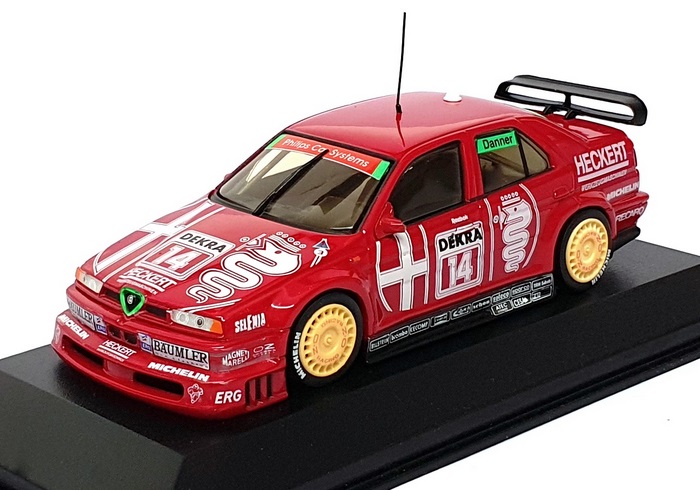 Minichamps 1/43 Scale MIN 930122 - Alfa Romeo 155 V6 TI #14 DTM 1993 Ch. Danner Minichamps 1/43 Scale MIN 930122 - Alfa Romeo 155 V6 TI #14 DTM 1993 Ch. Danner