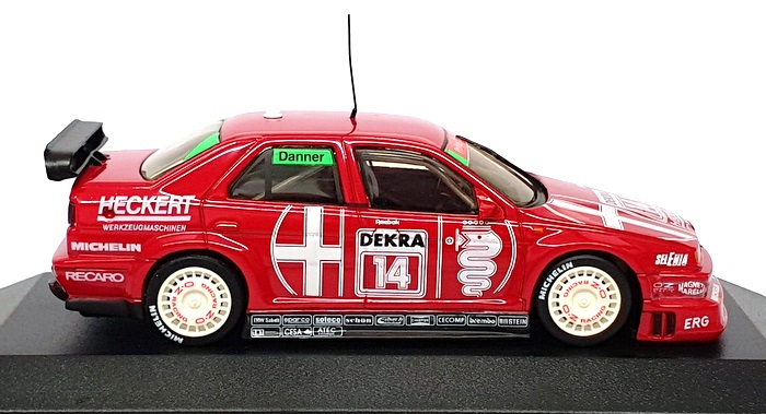 Minichamps 1/43 Scale MIN 930122 - Alfa Romeo 155 V6 TI #14 DTM 1993 Ch. Danner Minichamps 1/43 Scale MIN 930122 - Alfa Romeo 155 V6 TI #14 DTM 1993 Ch. Danner