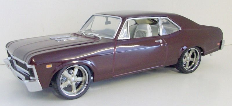 GMP 1/18 Scale - G1801921 1970 Chevy Nova Stroker SS Dark red | eBay