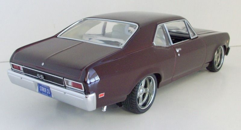 GMP 1/18 Scale - G1801921 1970 Chevy Nova Stroker SS Dark red | eBay