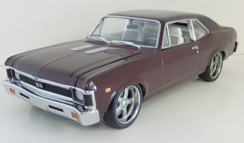 ミニカー 1/18 GMP 1970 Chevrolet Nova SS STROKER GMP 1/18 Scale - G1801921 1970 Chevy Nova Stroker SS Dark
