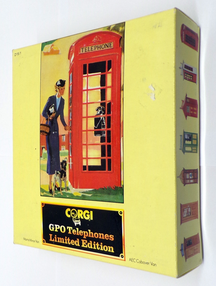 Corgi Diecast D15/1 - GPO Telephones Morris Minor & AEC Cabover Vans