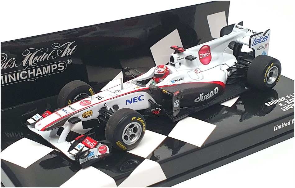 Minichamps 1/43 Scale 410 110086 - F1 Sauber Showcar - K. Kobayashi 2011