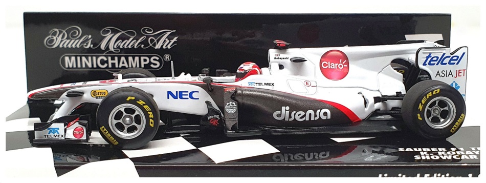 Minichamps 1/43 Scale 410 110086 - F1 Sauber Showcar - K. Kobayashi 2011