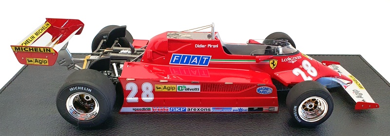 GP Replicas 1/18 Scale Diecast GP16B - 1981 Ferrari 126 CK #28 Didier