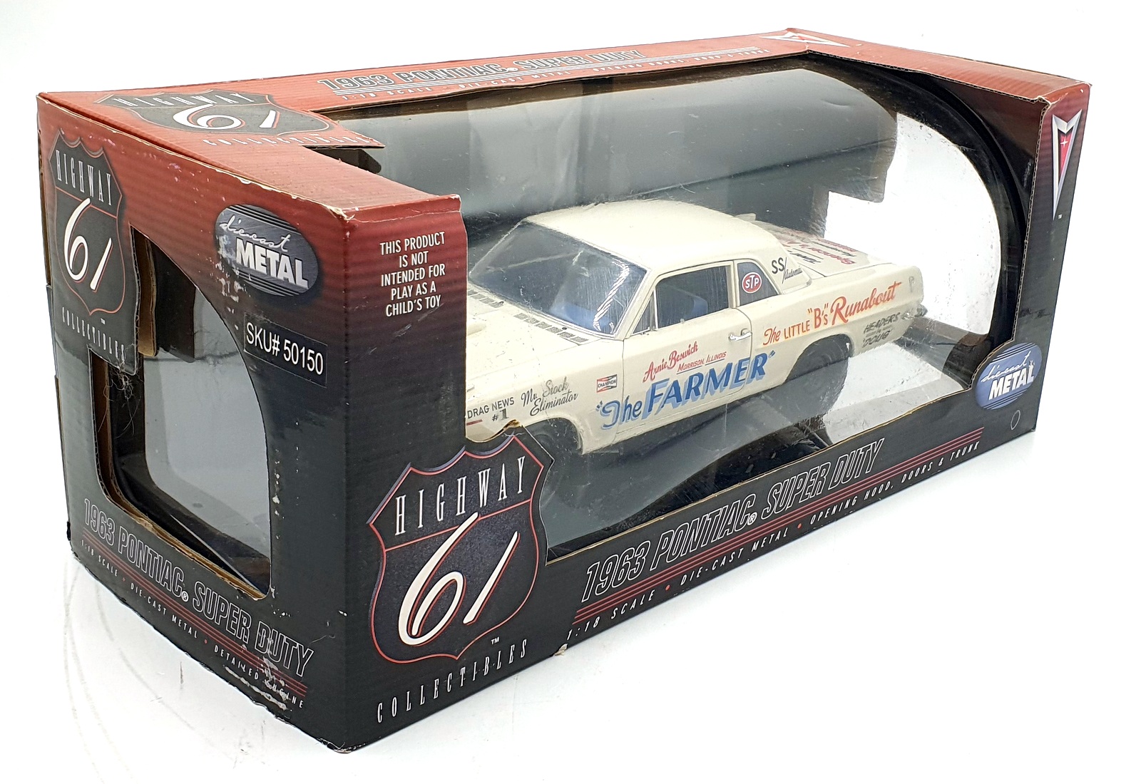 Highway 61 1/18 Scale 50150 - 1963 Pontiac Super Duty 'The Farmer