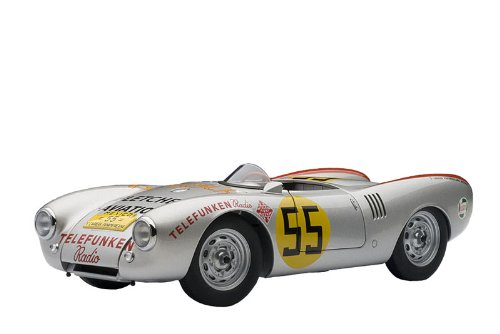 AutoArt 1/18 Scale Diecast  85470 Porsche 550 Spyder Panamericana 1954 #55