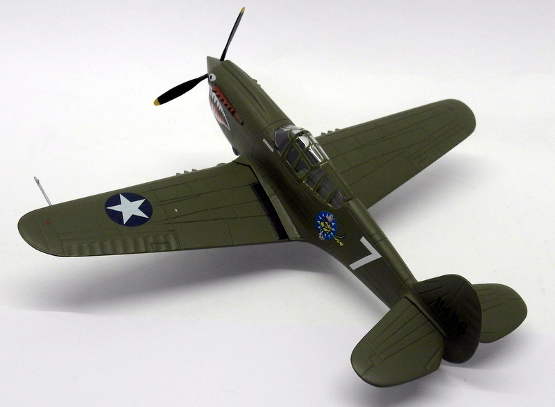 Armour 1/48 Scale Diecast - B11B619 Curtiss P40E Warhawk AM VOL Flying ...