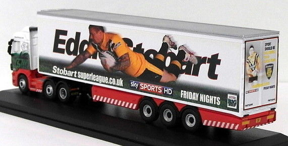 Oxford Diecast 1/76 Scale SHL13FR Scania Stobart Super League Castleford Tigers