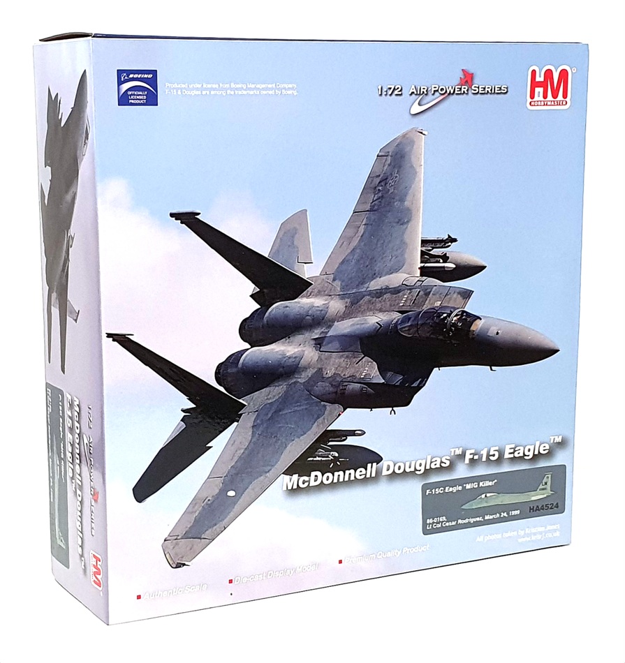 Hobby Master 1/72 Scale HA4524 - McDonnell Douglas F-15C Eagle 