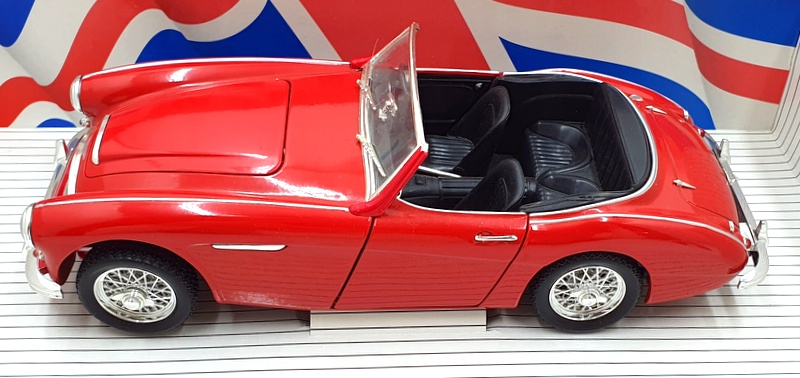 Ertl 1/18 Scale Diecast - 7460 1961 Austin Healey 3000 MK2 - Red