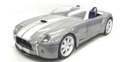 Hot Wheels 1/18 Scale Diecast - G7220 Ford Shelby Cobra Silver