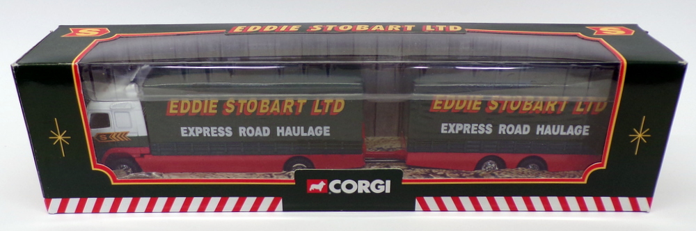 Corgi Diecast 59516 - Volvo Short Wheelbase Lorry & Trailer - Stobart