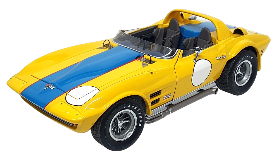 Exoto 1/18 Scale DC21823S - Chevrolet Corvette Grand Sport - Yellow/Blue Exoto 1/18 Scale DC21823S - Chevrolet Corvette Grand Sport - Yellow/Blue