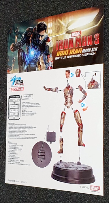 Dragon Models 1/9 Scale Kit 38118 - Iron Man 3 Mk. 42 Battle Damaged Version Dragon Models 1/9 Scale Kit 38118 - Iron Man 3 Mk. 42 Battle Damaged Version