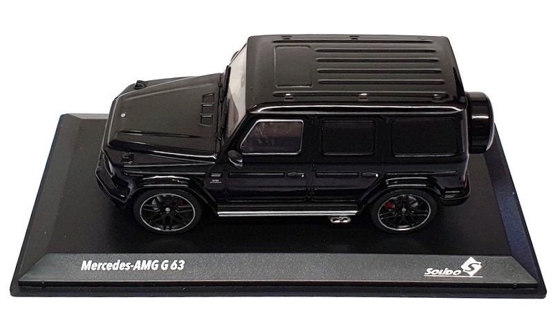 Solido 1/43 Scale S4316702 - Mercedes-AMG G 63 - Met. Obsidian Black Solido 1/43 Scale S4316702 - Mercedes-AMG G 63 - Met. Obsidian Black