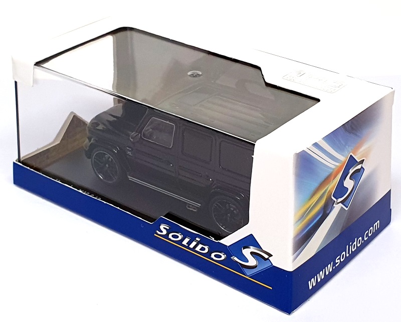 Solido 1/43 Scale S4316702 - Mercedes-AMG G 63 - Met. Obsidian Black Solido 1/43 Scale S4316702 - Mercedes-AMG G 63 - Met. Obsidian Black