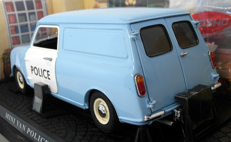 Kyosho 1  18  Scale Diecast 08193B Austin Mini  Police Van  