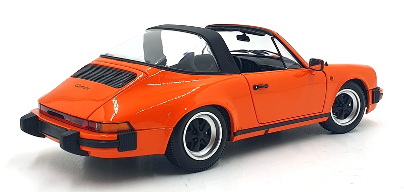 Minichamps 1/18 Scale 100 063064 - 1983 Porsche 911 Carrera Targa 3.2 - Orange