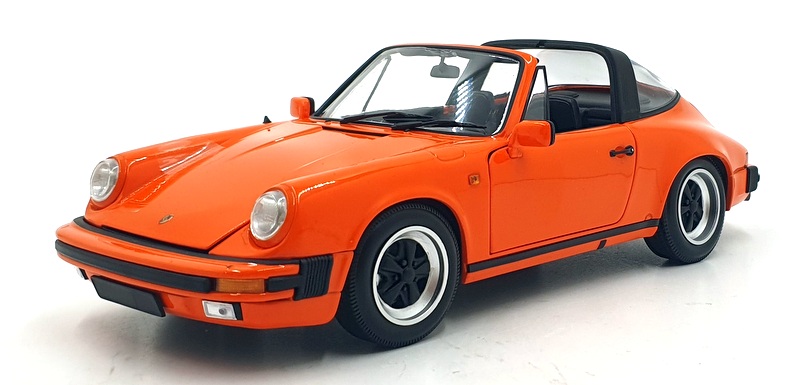 Minichamps 1/18 Scale 100 063064 - 1983 Porsche 911 Carrera Targa 3.2 - Orange