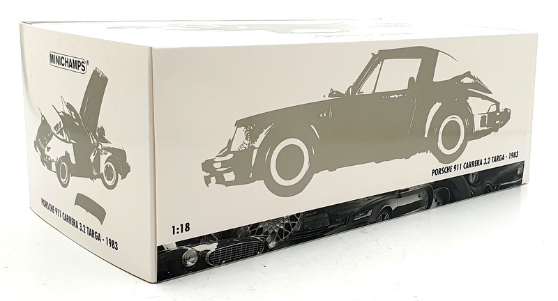 Minichamps 1/18 Scale 100 063064 - 1983 Porsche 911 Carrera Targa 3.2 - Orange